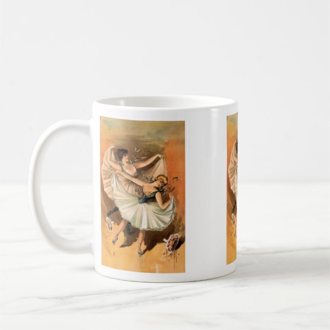 De Café Duas caneca Ballerinas (Esquerda)