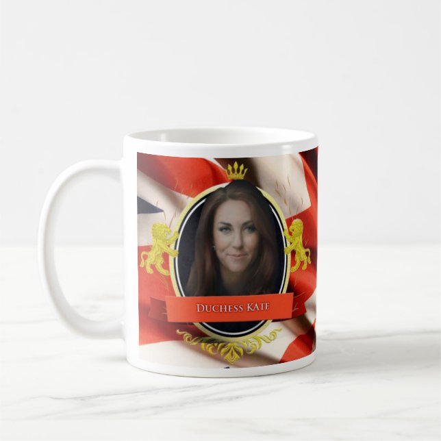 De Café Duquesa Kate Histórico Caneca (Esquerda)