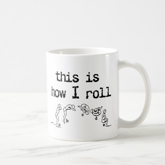 De Café É assim que eu faço Caneca Divertida Humor (Direita)