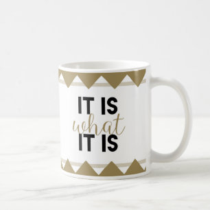 De Café "É o que é" - caneca