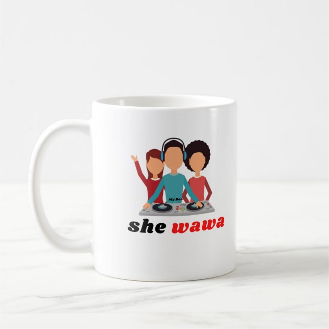 De Café ela xixi caneca (Esquerda)