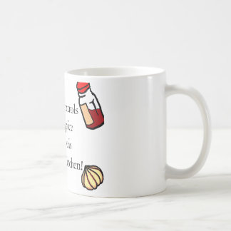 De Café Ele que controla a caneca da especiaria