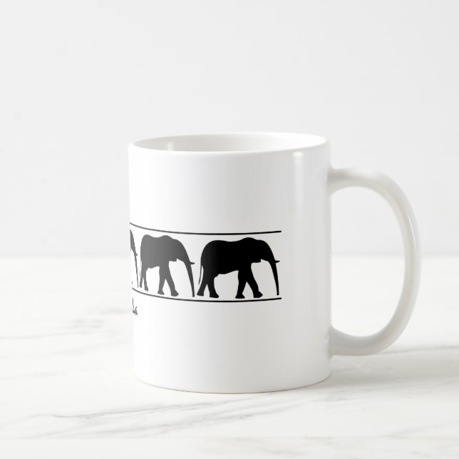 De Café Elefante - caneca (Direita)