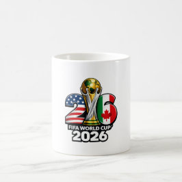 De Café Elegante Caneca da Copa do Mundo FIFA 2026