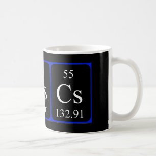 De Café Elemento 55 caneca - Preto césio