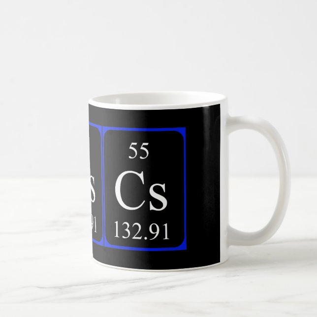 De Café Elemento 55 caneca - Preto césio (Direita)