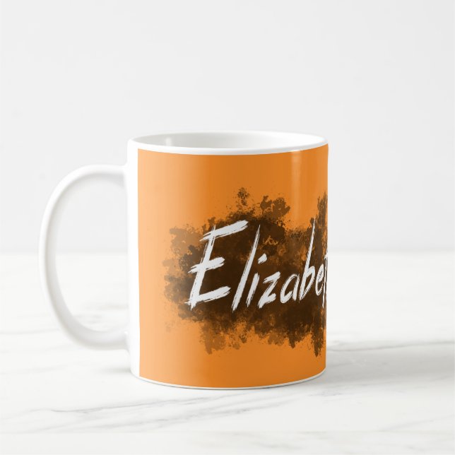 De Café Elizabeth - seu nome na caneca - o melhor kuandika (Esquerda)