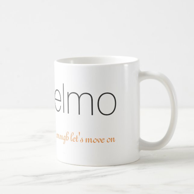 De Café Elmo & a caneca | do logotipo bastante (Direita)