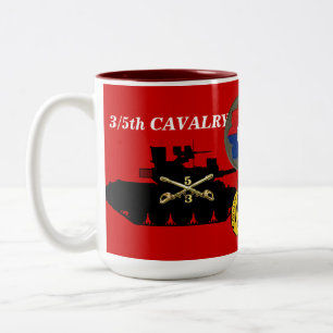 De Café Em Dois Tons 3/5th Caneca da cavalaria M551 Sheridan