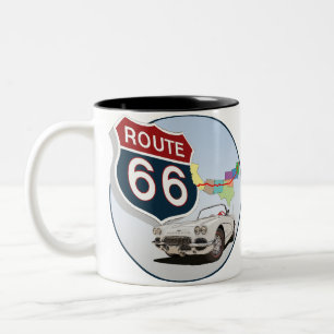 De Café Em Dois Tons 66 caneca