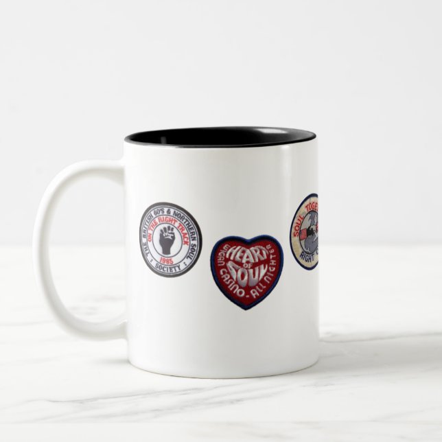 De Café Em Dois Tons A alma do norte remenda a caneca (Esquerda)