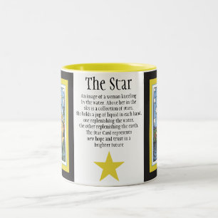 De Café Em Dois Tons A caneca da estrela