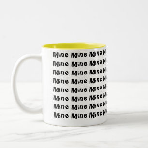 De Café Em Dois Tons A caneca da mina