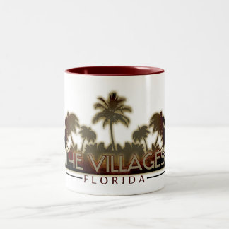 De Café Em Dois Tons A caneca da palmeira Villages Florida