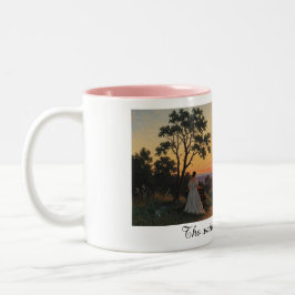 De Café Em Dois Tons A caneca da senhora que espera
