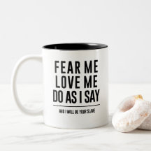 A caneca das citações do labirinto "teme-me,