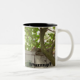 De Café Em Dois Tons A caneca do amante do esquilo