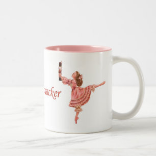 De Café Em Dois Tons A caneca do balé do Nutcracker