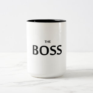 De Café Em Dois Tons A caneca do chefe