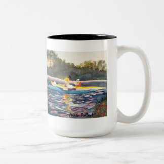 De Café Em Dois Tons A CANECA dos Kayakers