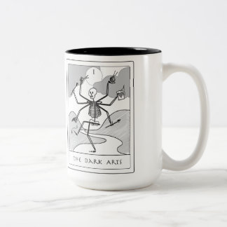 De Café Em Dois Tons A caneca escura das artes