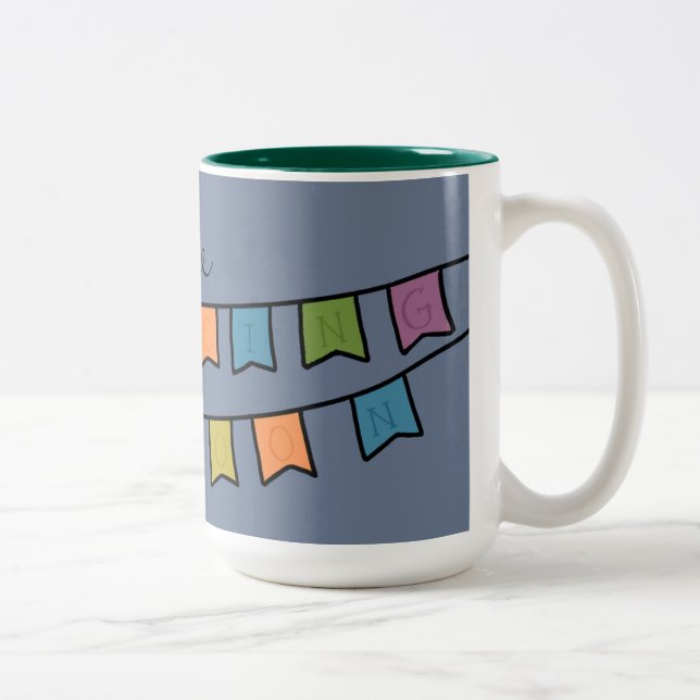 De Café Em Dois Tons A caneca favorita do PrancingRaccoon (Direita)