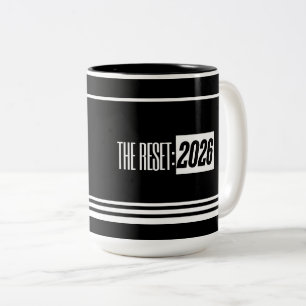 De Café Em Dois Tons A Caneca Minimal Preta e Branca The Reset 2026