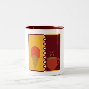 De Café Em Dois Tons A Caneca Mudança Sazonal