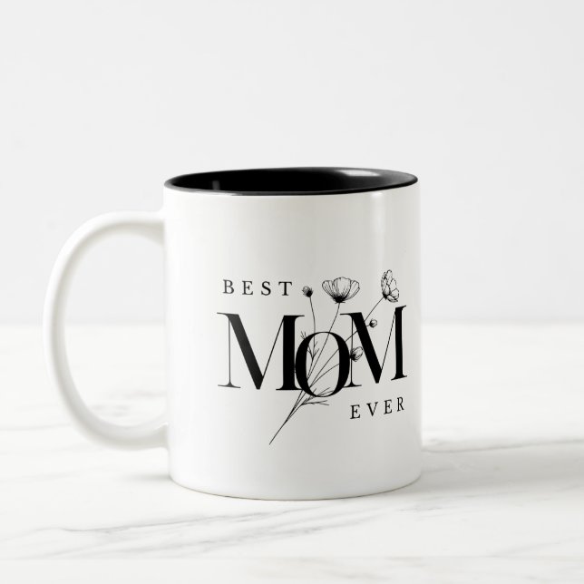 De Café Em Dois Tons A caneca perfeita para a mãe perfeita! (Esquerda)