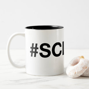 De Café Em Dois Tons A caneca sem glúten do #Science do nerd