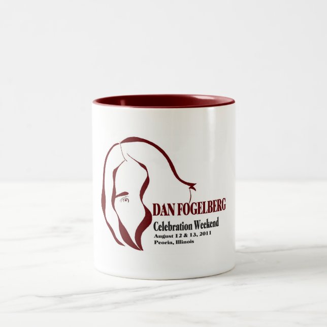 De Café Em Dois Tons A lápis 2011 da celebração do DF caneca do desenho (Centro)