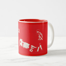 De Café Em Dois Tons A Meia Sujada - Caneca com Logotipo