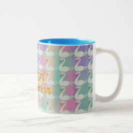 De Café Em Dois Tons A princesa da cisne - caneca da cisne da ODETTE