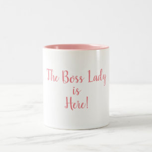 De Café Em Dois Tons A senhora Ser Aqui do chefe 11 onças. Caneca do