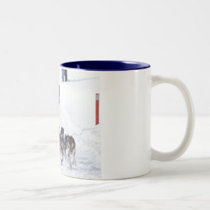 De Café Em Dois Tons ACIMA da caneca 200