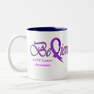 De Café Em Dois Tons Acredite "a caneca roxa "