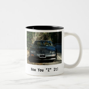 De Café Em Dois Tons Agora você "Z" ele caneca