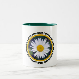 De Café Em Dois Tons Ama-me, ela ama-me não caneca