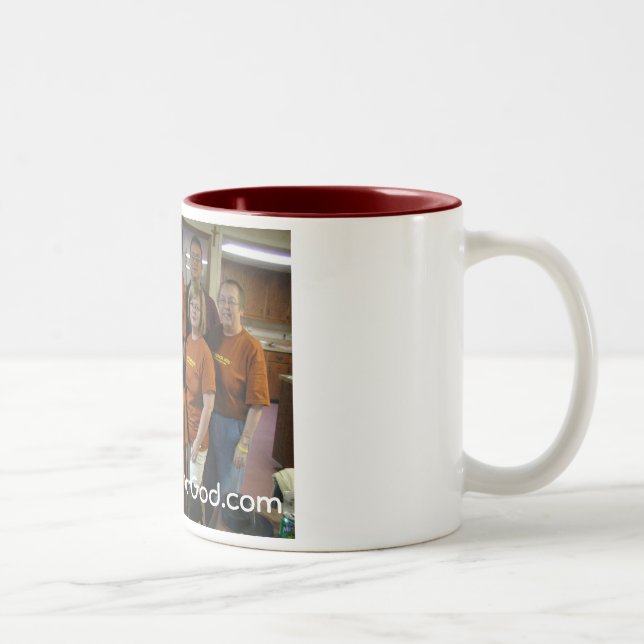 De Café Em Dois Tons Amigos apenas da caneca do deus da honra (Direita)