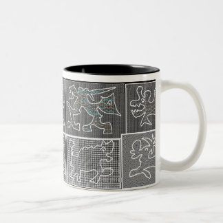 De Café Em Dois Tons animais da caneca quatro