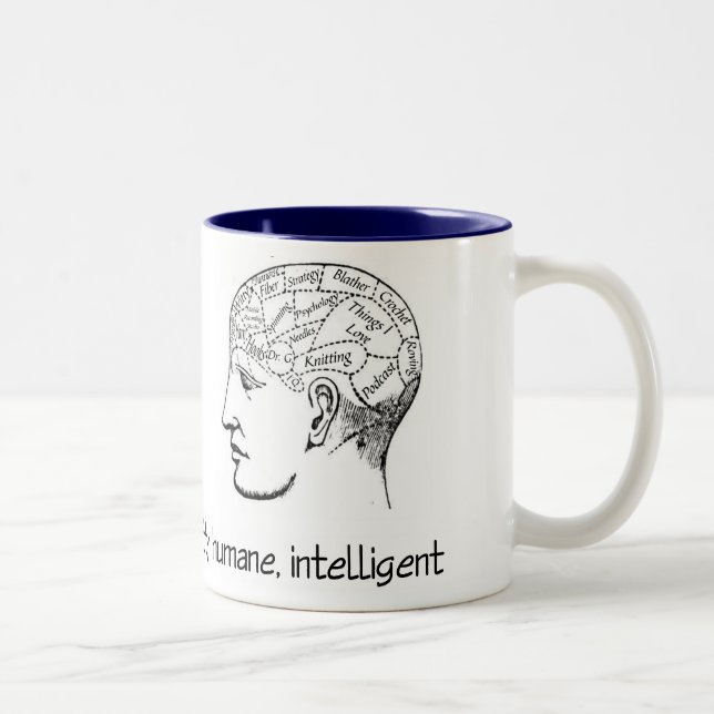 De Café Em Dois Tons Apenas mantenha nadar a caneca (Direita)