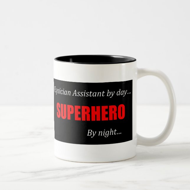 De Café Em Dois Tons Assistente do médico pela caneca do dia (Direita)