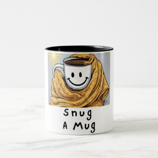 De Café Em Dois Tons Atirar Uma Caneca