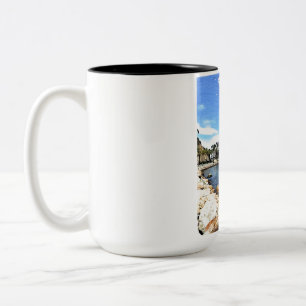 De Café Em Dois Tons Através das Rochas, Caneca da Ilha Catalina