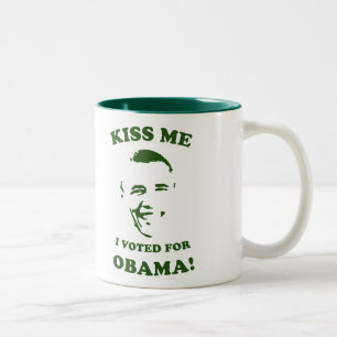 De Café Em Dois Tons BEIJA-ME! Caneca
