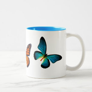De Café Em Dois Tons Bela caneca