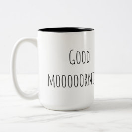 De Café Em Dois Tons Bom dia! Caneca