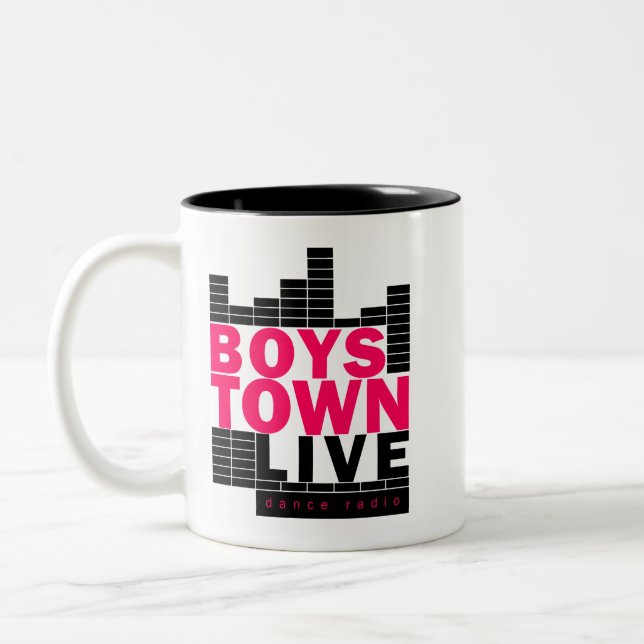 De Café Em Dois Tons Boystown vivo -   caneca (Esquerda)