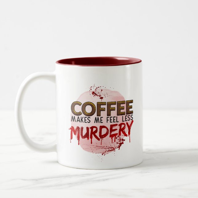 De Café Em Dois Tons Caneca (Esquerda)