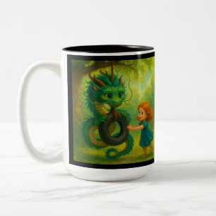 De Café Em Dois Tons Caneca